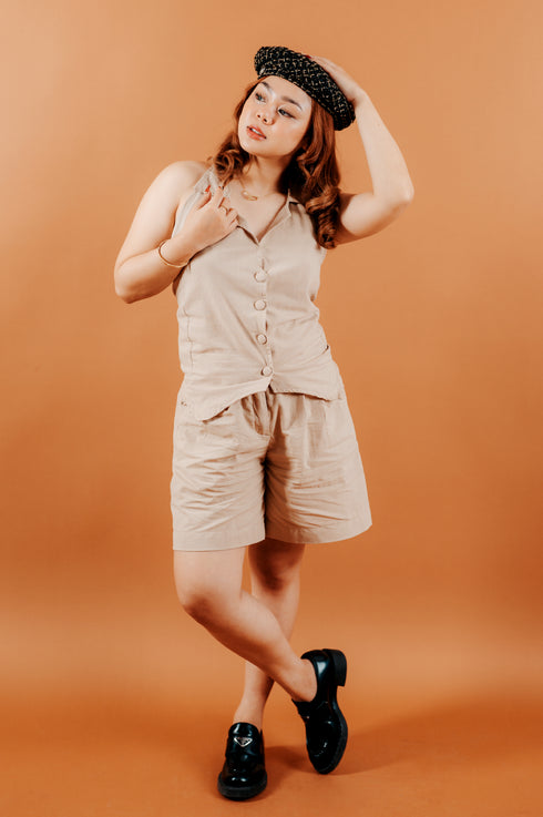 Jedaiah Javier x GS: Enola Holmes Linen Vest